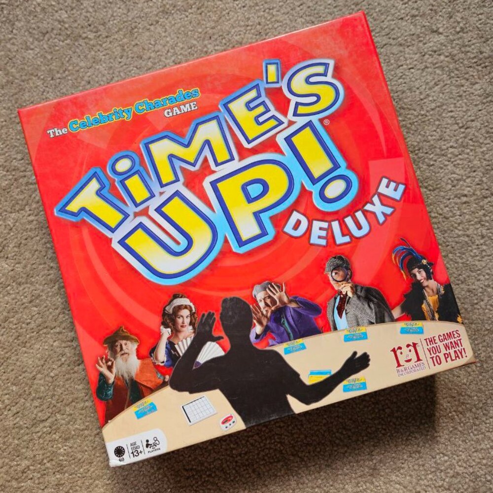 Time's Up! Deluxe - Board Game - Great Condition